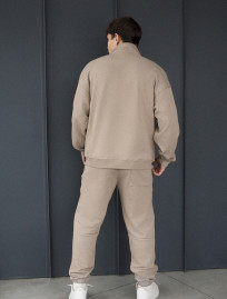 Dres Staff pa zip light brown oversize