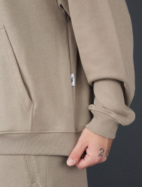 Dres Staff pa zip light brown oversize