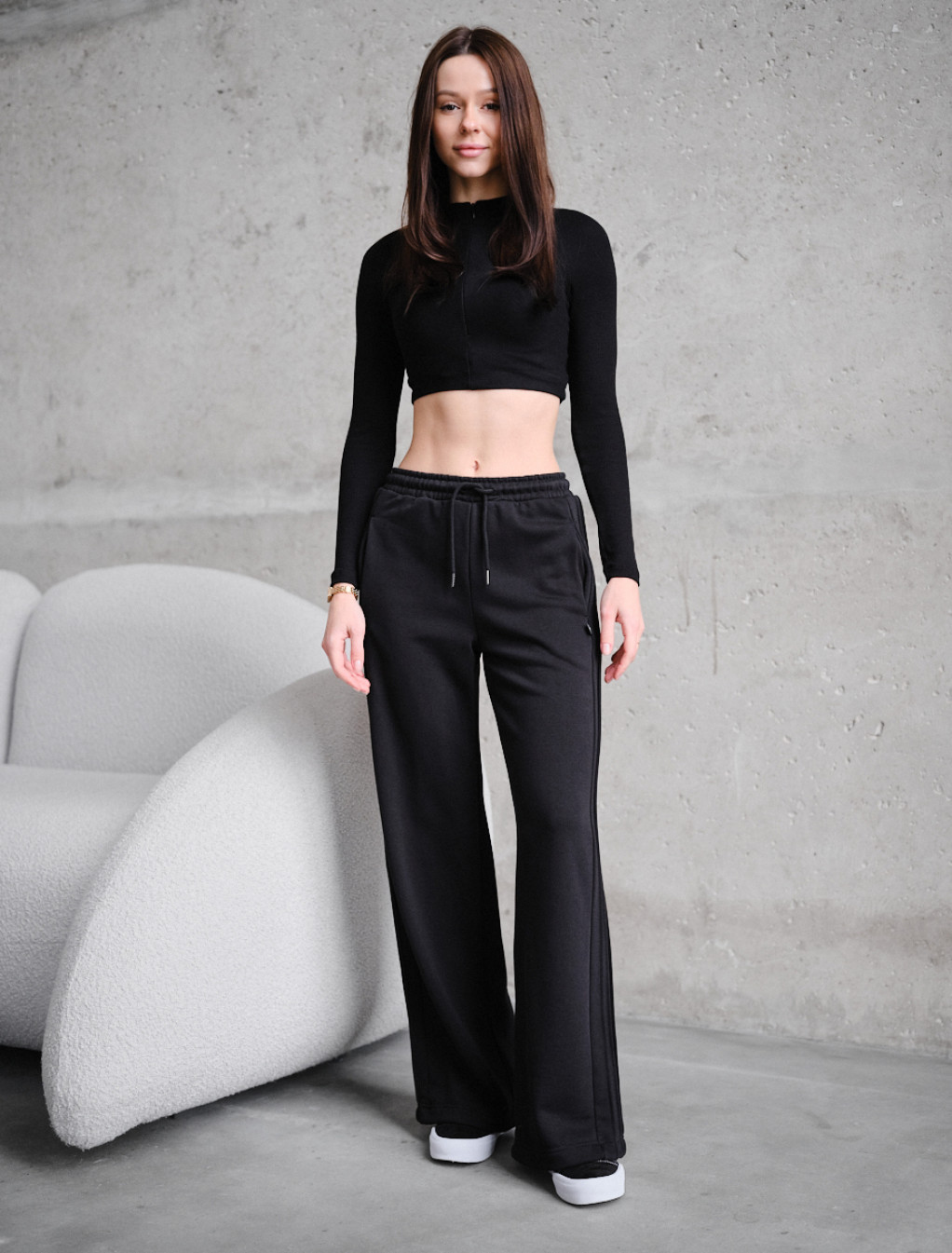 Spodnie Staff min black