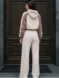 Spodnie dresowe Staff min light beige