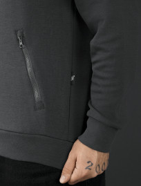 Bluza Staff se dark gray zip