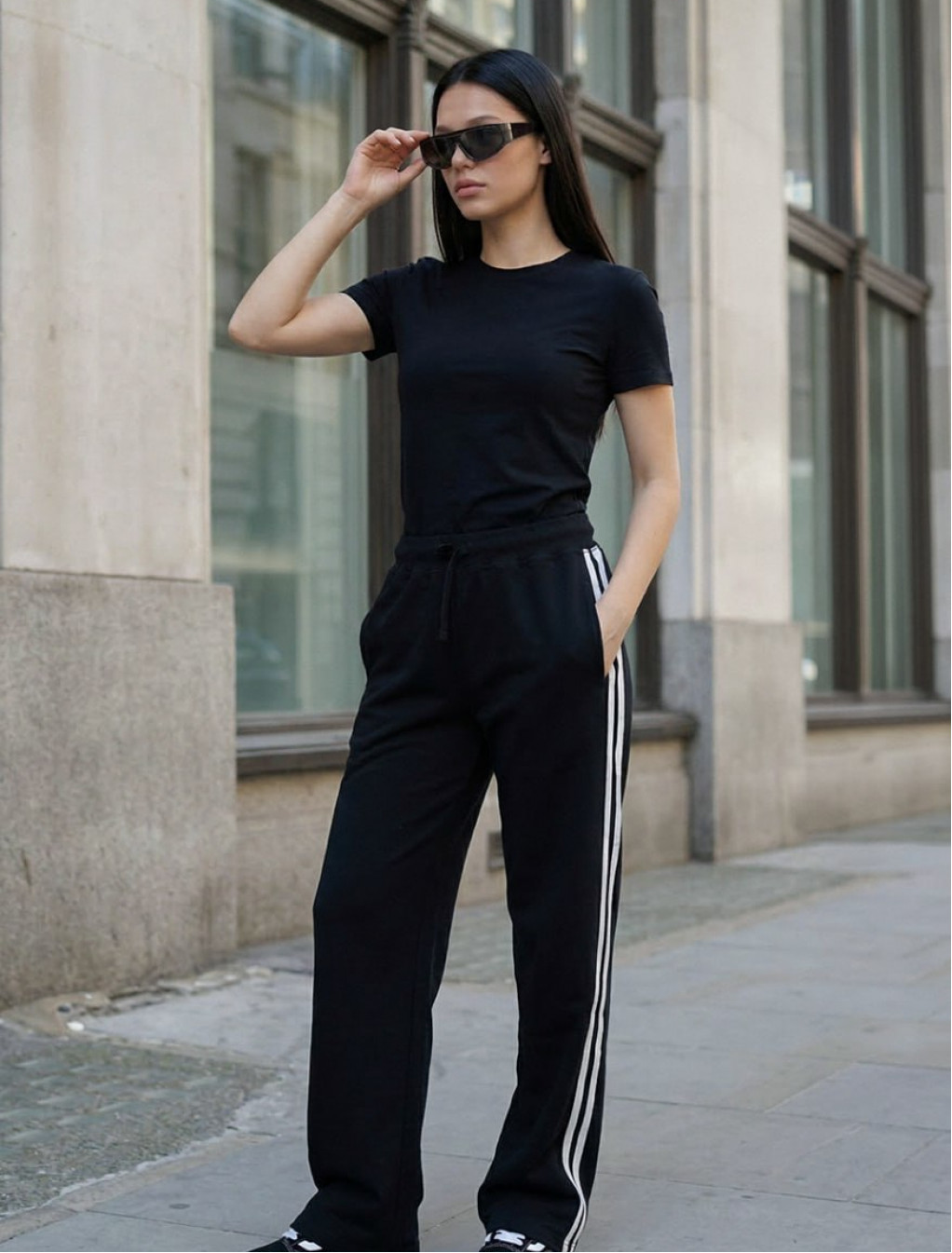 Spodnie dresowe Staff wai black