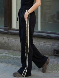 Spodnoe dresowe Staff wai black 2