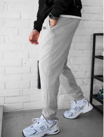 Spodnie dresowe Staff ho logo gray melange