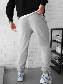 Spodnie dresowe Staff ho logo gray melange