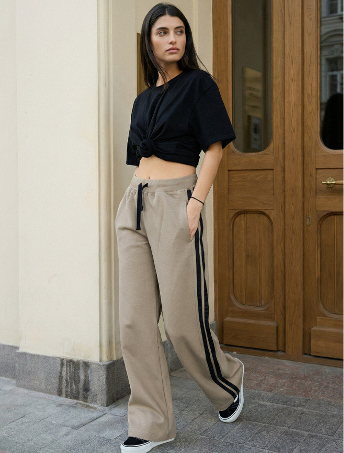 Spodnie Staff wai light brown