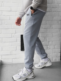 Spodnie dresowe Staff ho logo light gray