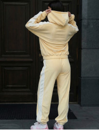 Dres Staff isa yellow & white oversize