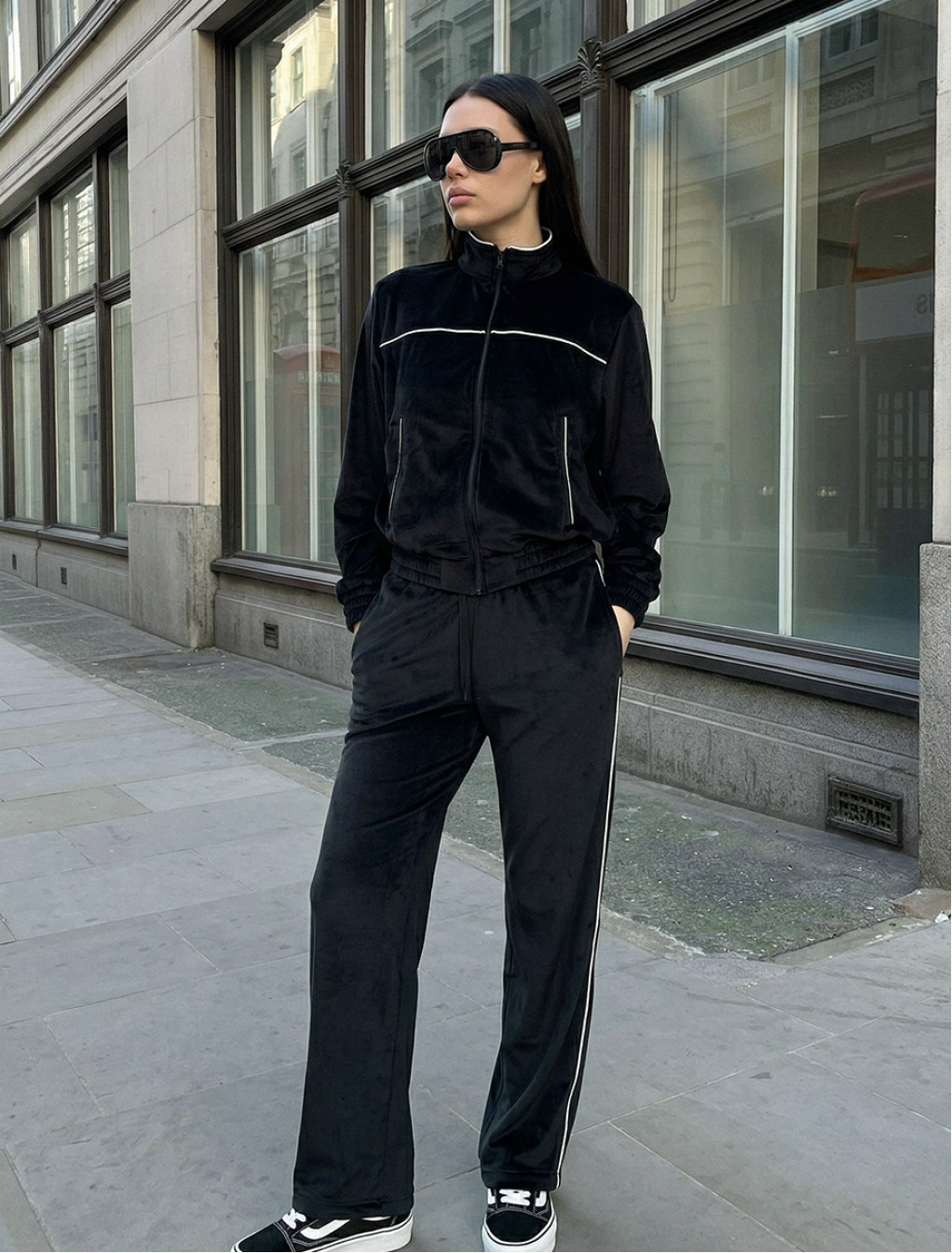 Dres Staff gabi zip black