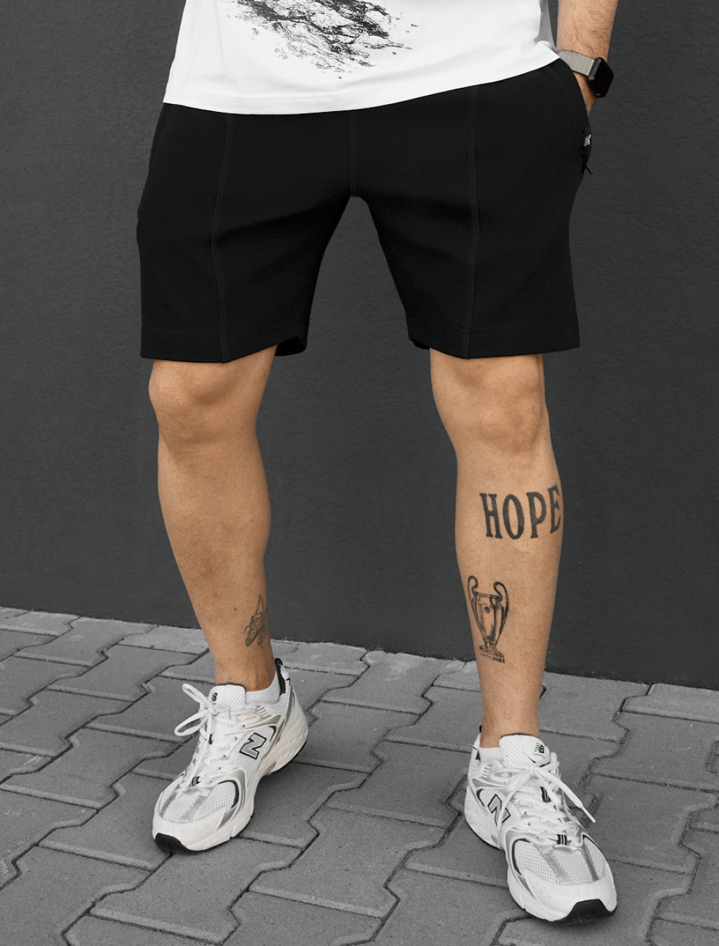 Spodenki Staff tru black