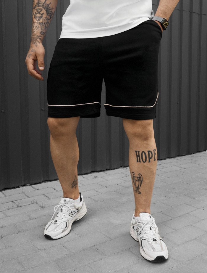 Spodenki Staff ry black & beige