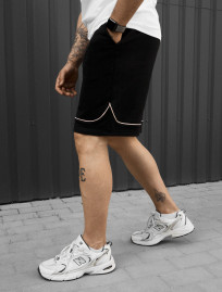 Spodenki Staff ry black & beige