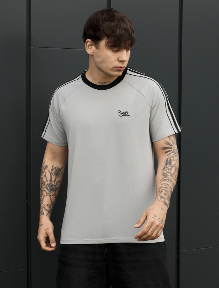 Koszulka Staff gray logo lampas