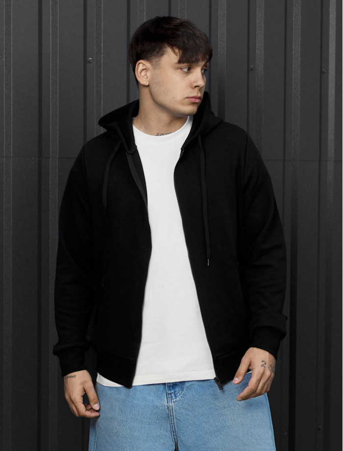 Bluza Staff ez black zip