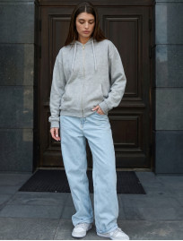 Bluza Staff mi gray melange oversize