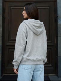 Bluza Staff mi gray melange oversize