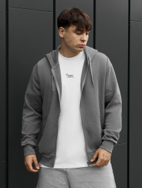 Bluza Staff ez gray zip