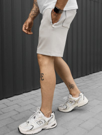 Spodenki Staff tru light grey