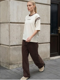 Koszulka Staff en milk & brown