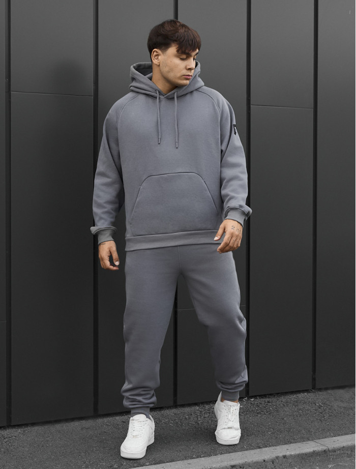 Dres Staff es gray oversize fleece