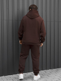 Dres Staff es dark brown oversize fleece