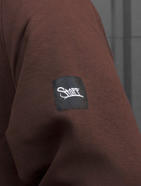 Dres Staff es dark brown oversize fleece