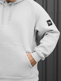 Dres Staff es light gray oversize fleece