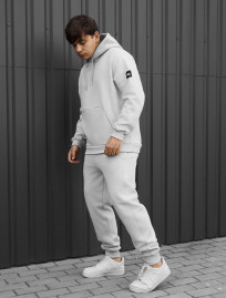 Dres Staff es light gray oversize fleece