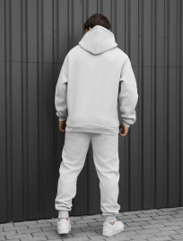 Dres Staff es light gray oversize fleece