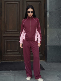 Dres Staff rem bordo & pink