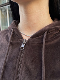 Dres Staff dark brown & milk fleece