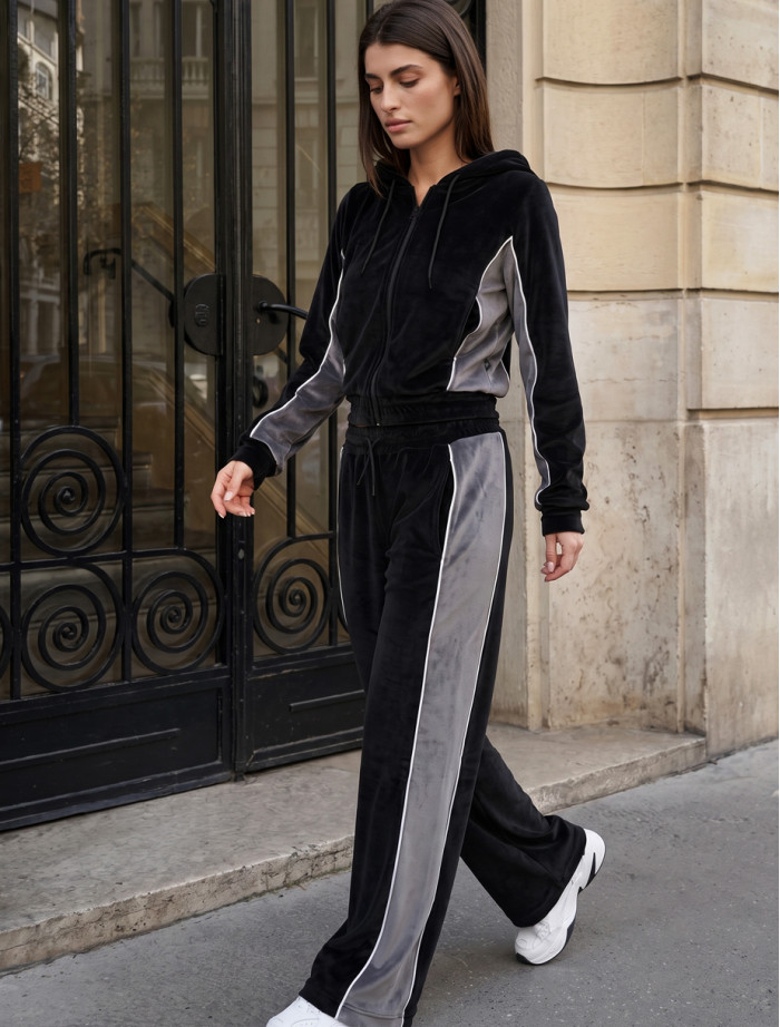 Dres Staff black & gray fleece