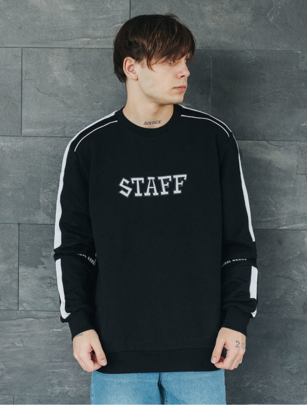 Bluza Staff black logo