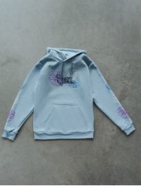 Bluza z kapturem Staff logo & leaves fleece