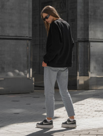 Damska bluza Staff vi black oversize fleece