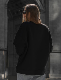 Damska bluza Staff vi black oversize fleece