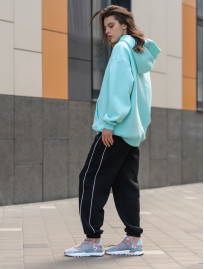 Damska bluza Staff mint oversize fleece