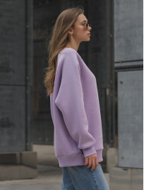 Damska bluza Staff violet oversize fleece