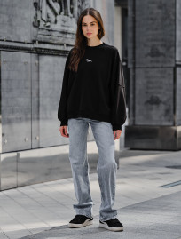 Bluza damska Staff black logo oversize