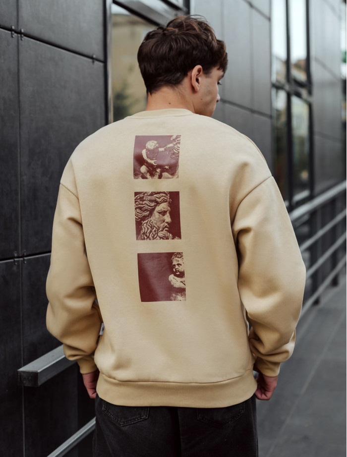 Bluza Staff art oversize fleece