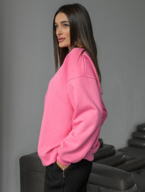 Bluza Staff vi pink oversize fleece