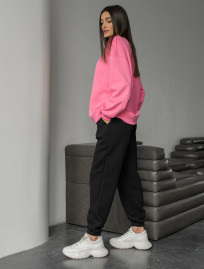 Bluza Staff vi pink oversize fleece