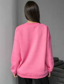 Bluza Staff vi pink oversize fleece