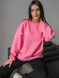 Bluza Staff vi pink oversize fleece