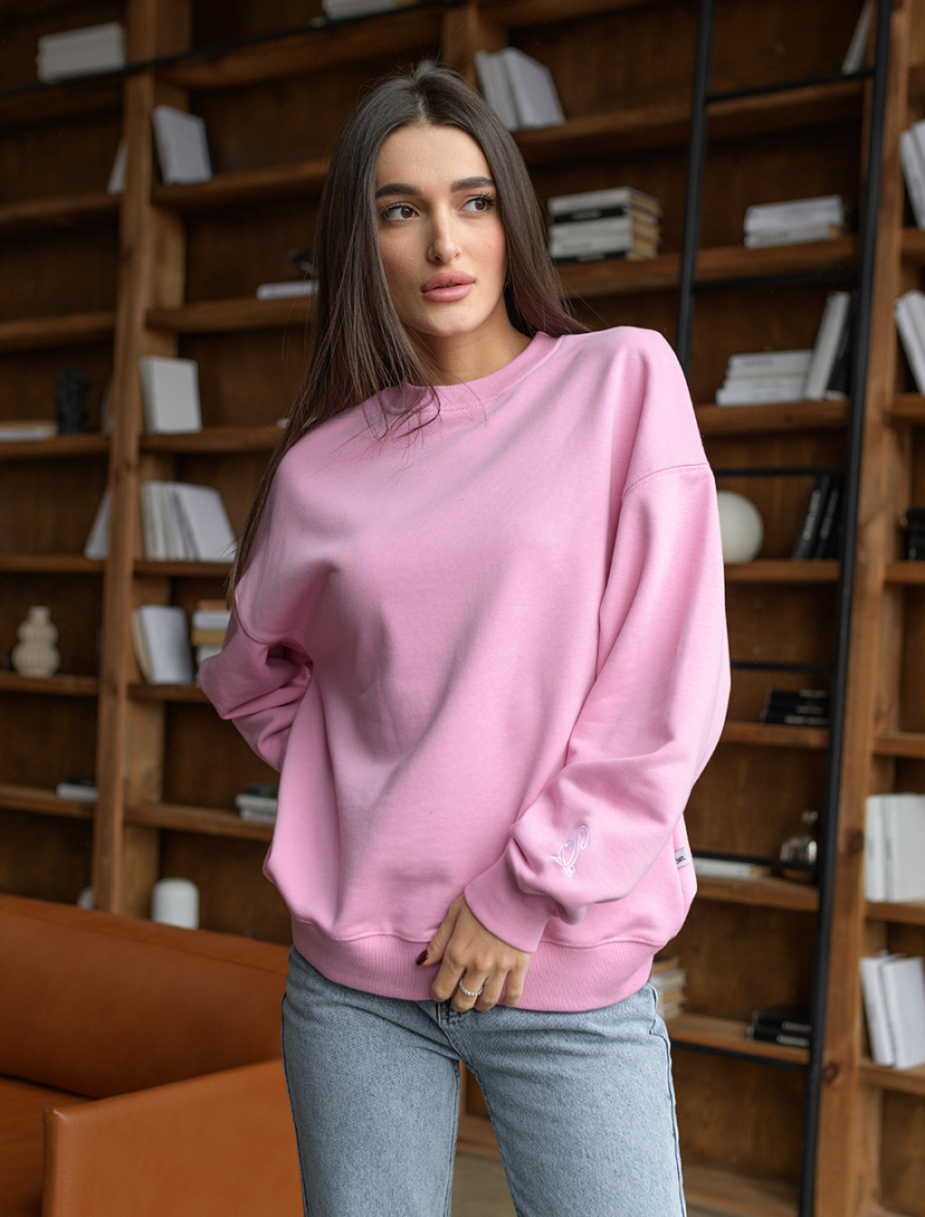 Bluza Damska  Staff s oversize pink