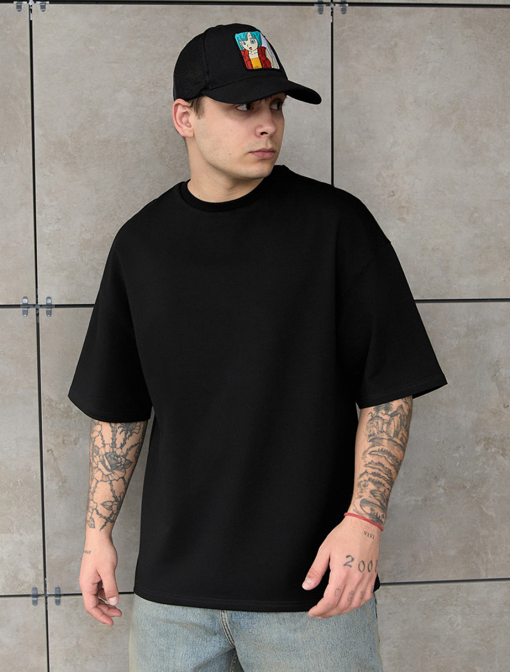Koszulka Staff black oversize premium