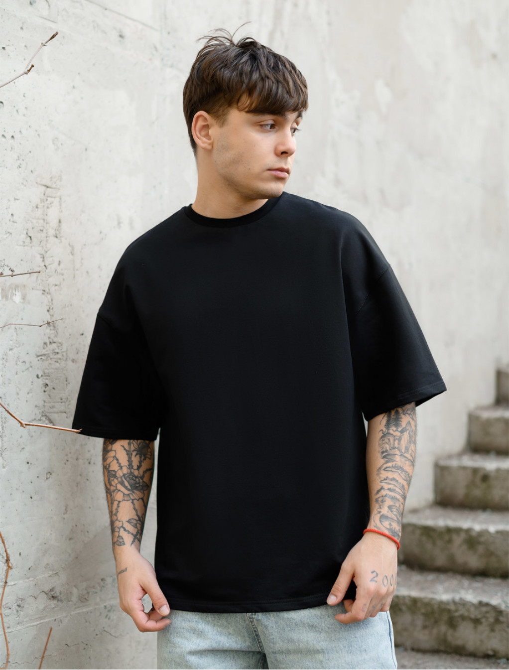 Koszulka Staff black oversize premium