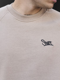 Bluza Staff beige logo