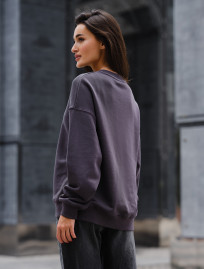 Damska bluza Staff s oversize dark gray