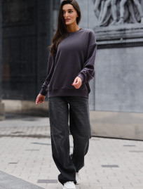 Damska bluza Staff s oversize dark gray